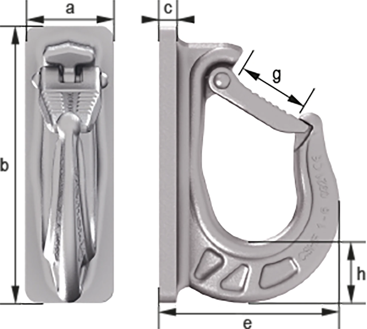 CSHF-1 - Weld-on Hook