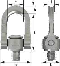 CDAW-10 - Swivel Lifting Point