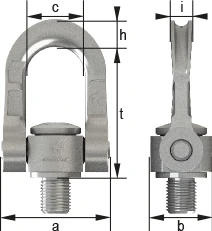CDAW-5 - Swivel Lifting Point