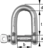 CSA-26 - D-Shackle