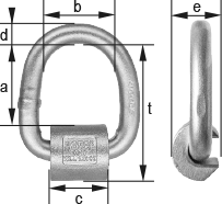 CSAG-2 - Weld-on Lifting Point